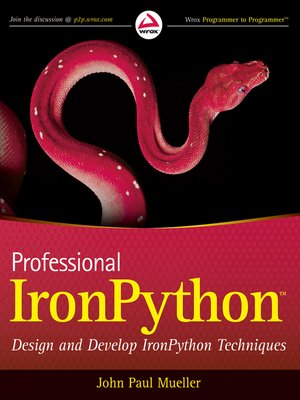 cover image of Professional IronPython